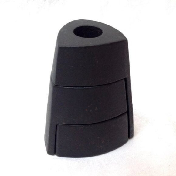 Tiered Candle Holder Metal Tower Home Decor Accent Black Fall Christmas Holiday - Picture 4 of 6